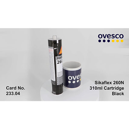 Sikaflex 260N 310ml Cartridge Black