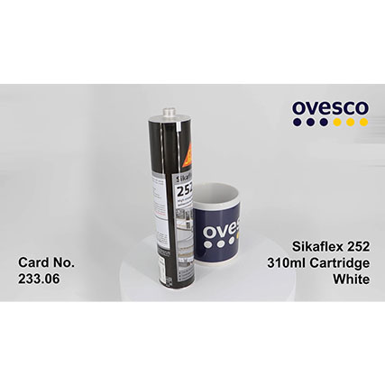 Sikaflex 252 310ml Cartridge White