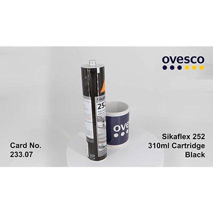 Sikaflex 252 310ml Cartridge Black