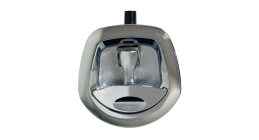 Whale Tail Drop T Lock - Chrome