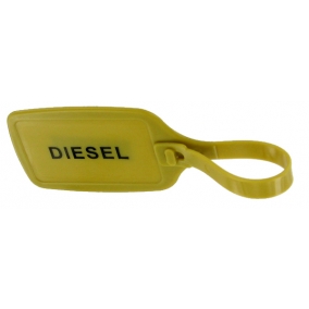 Brown Diesel Fuel Container ID Tag