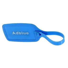 Light Blue Adblue Container ID Tag