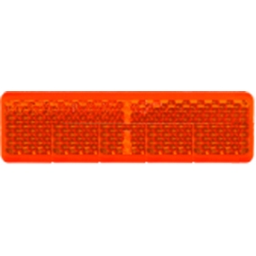 WR120R Pack-2 Red Reflector adhesive base