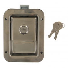 Flush Lever Lock Stainless Steel