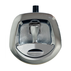 Whale Tail Drop T Lock - Chrome