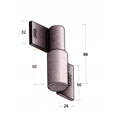 Tuff Hinge, Ball Bearing Hinge RH