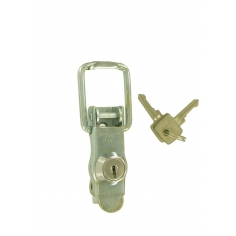 Over Centre Catch ZP Steel - Key Locking