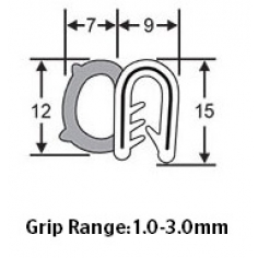 ***SEE 1150.41*** Pinchweld & Rubber 50 mtr Roll   ECON SERIES