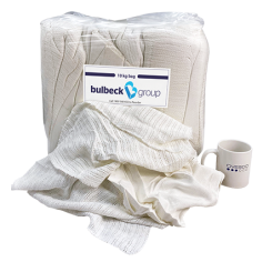 18097 - Rag Cotton Hospital Blank/White Rib 682.010
