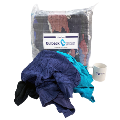 18101 10kg Bag of Panda Rags