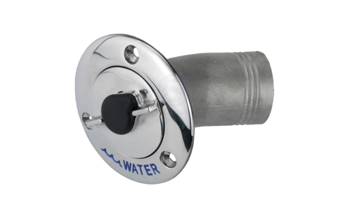 30° Water Filler, Lockable, 50mm, SS