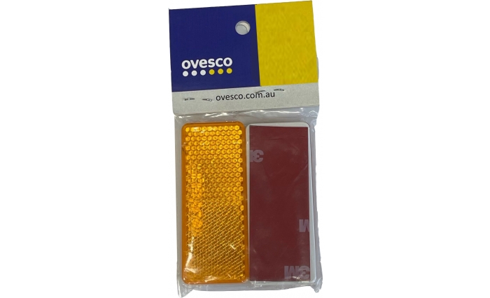 Amber Reflector 64 x 28 Twin Pack