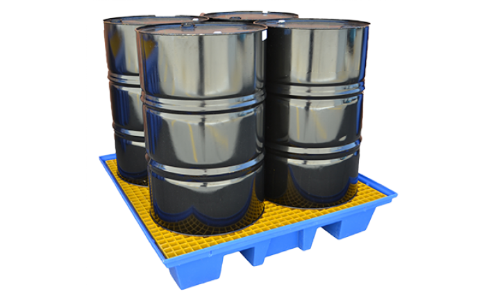 4 Drum Bunded Pallet
