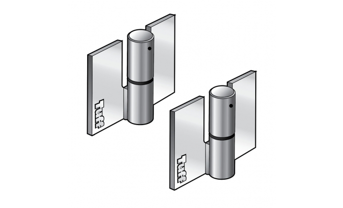 tu3.LH Ball Bearing Hinge Zinc Plated Steel LH