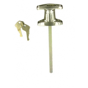 " T" Chrome Handle Small Rear Fix Locking