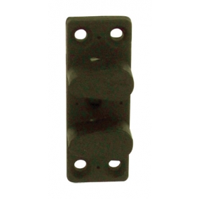 Dove Tail 2 Prong Rubber Male