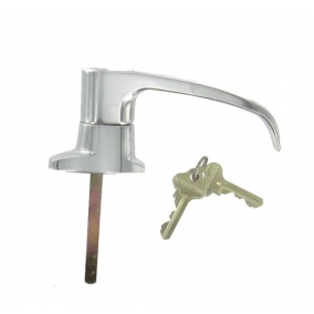 L Handle Chrome Heavy Duty