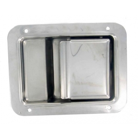 Recessed Lever Lock S/Steel Non-Locking