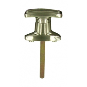 "T" Chrome Handle Small Rear Fix