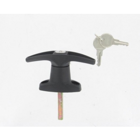 T Handle Black Locking