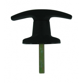 T Handle Black Non-Locking