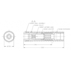 1/4" C6L Nose Assembly   99-3006