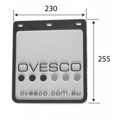 230 x 250mm Drop Ovesco Mudflap