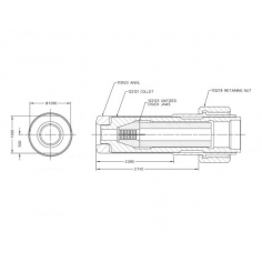 3/8" BOM Nose Assembly 99-1272
