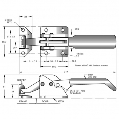 A2 Compression Latch