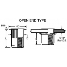 AVK AL Series Threaded Insert