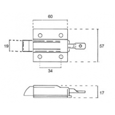 English End Lock Z P Steel