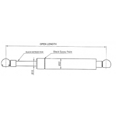 Gas Strut 700mm