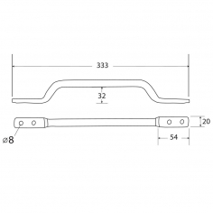 Grab Handle Yellow 333