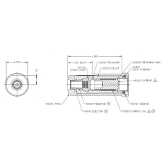 HIRE OF HUCK C50 1/2" NOSE ASSEMBLY