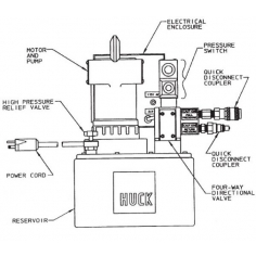 HIRE OF HUCK ELECT/HYD POWER RIG ONLY