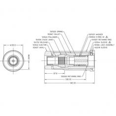 HUCK 3/4" C50 NOSE ASSY  99-5010