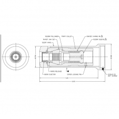 Huck 7/8" C50L Nose Assy HPT