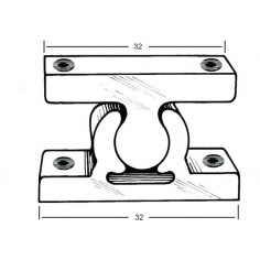 Nylon Door Catch Small