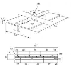 OCCO DRC Hinge 304