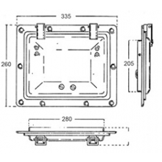 Opening Vents-Large-Spring Loaded Lid