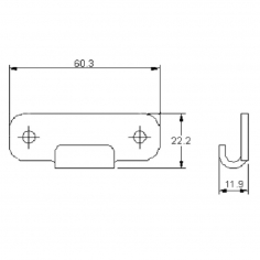 Protex Hook Plate SS 304