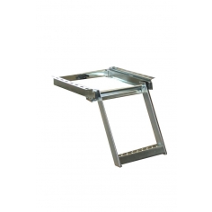 Pull Out Ladder 1 Step Stainless Steel