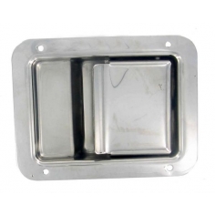Recessed Lever Lock S/Steel Non-Locking