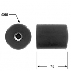 Round Rubber Buffer