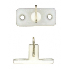 Stay Put Horizontal Single White