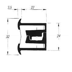TILA Continuous Hinge 1224