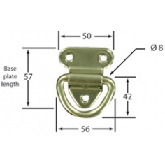 Tie Down Ring 8mm