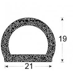 Trim-lok Self Adhesive Rubber