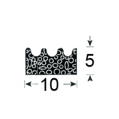 Trimlok Self Adhesive Rubber