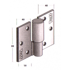 Tuff Hinge    Ball Bearing Hinge LH
